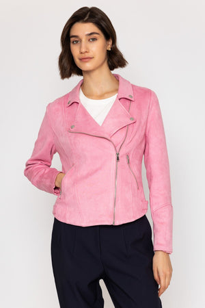 Carraig Donn 26Ss Suedette Biker Pink