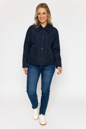 Carraig Donn 26Ss Suedette Collar Jacket