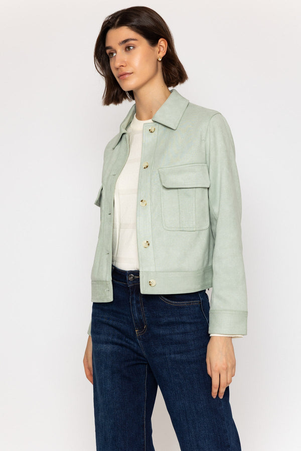Carraig Donn 26Ss Suedette Shacket