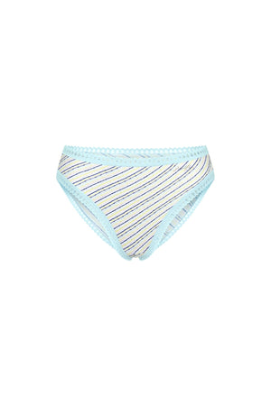 Carraig Donn 3 Pack Go Crush High Leg Briefs in Blue