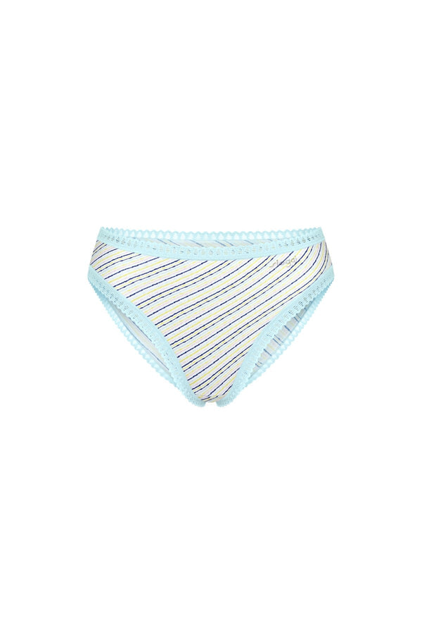 Carraig Donn 3 Pack Go Crush High Leg Briefs in Blue