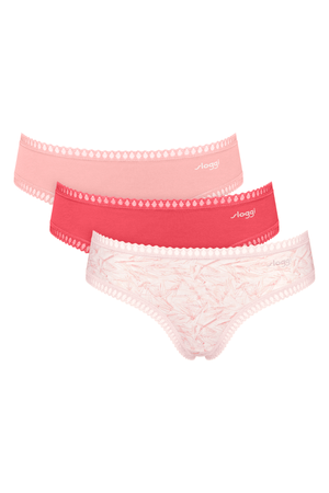 Carraig Donn 3 Pack Pink Go Crush Hipster Briefs
