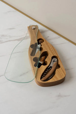 Carraig Donn 3 Piece Wine Bottle Set