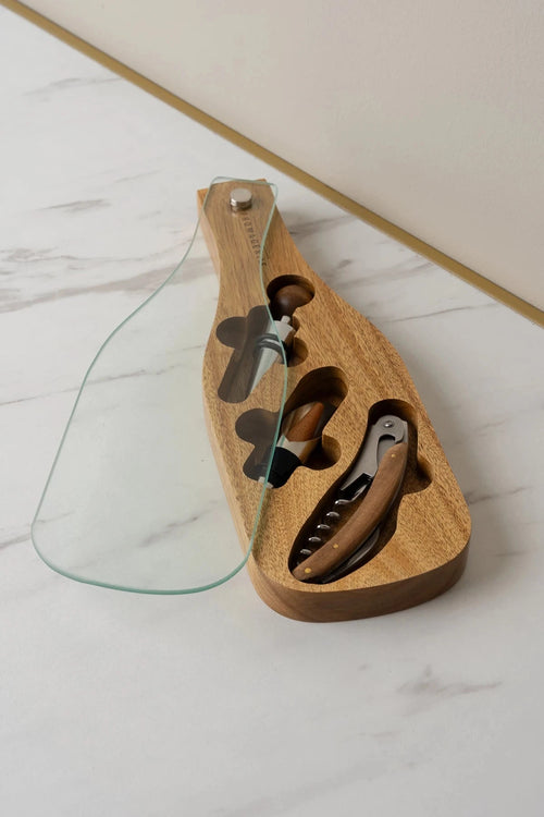 3 Piece Wine Bottle Set