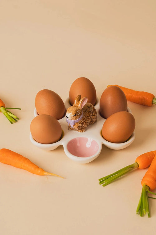 Easter 6 Piece Egg Cup Holder