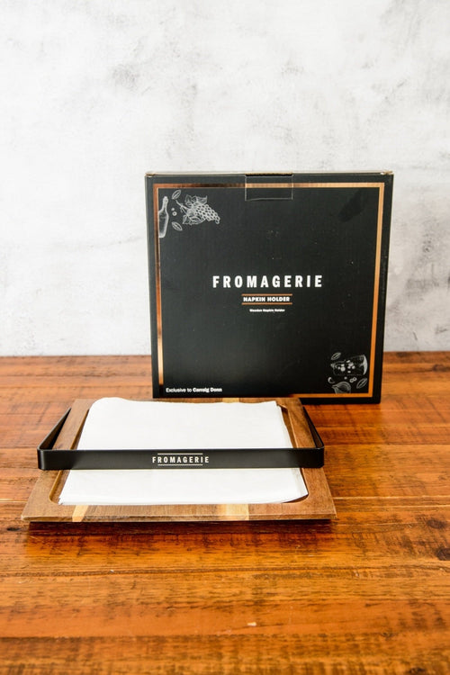 Acacia Wood Paper Napkin Holder