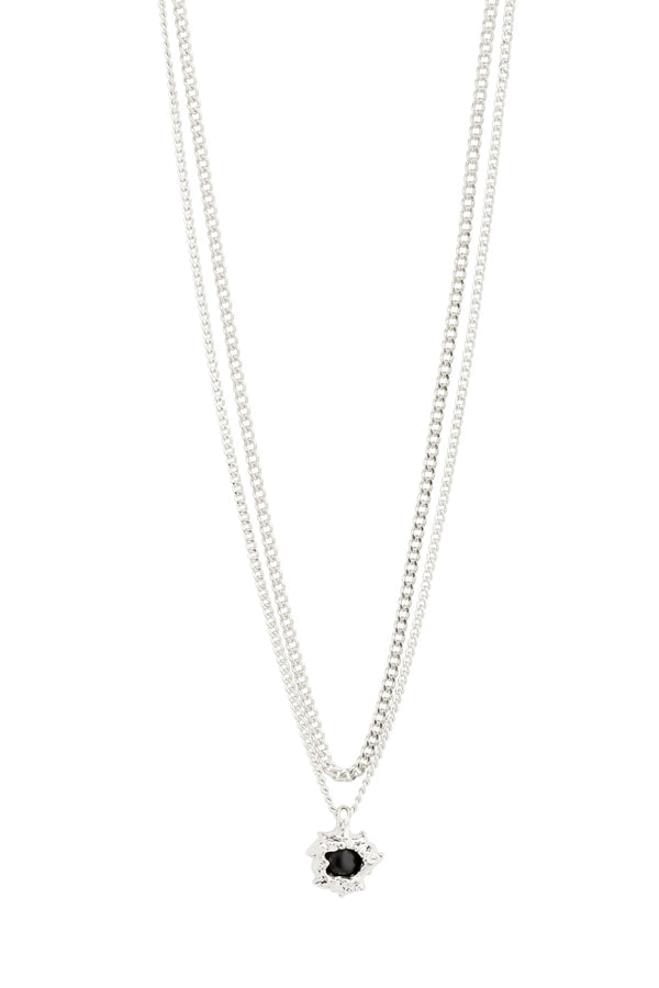 Carraig Donn Act 2-In-1 Silver Plated Necklace