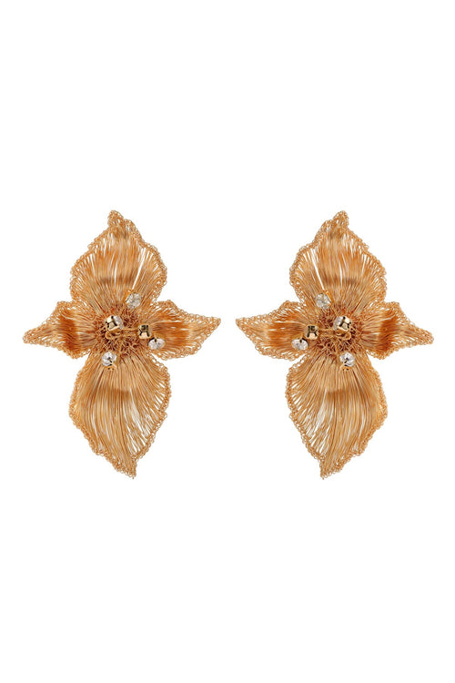 Carraig Donn Adalyn Handwoven Gold Earrings