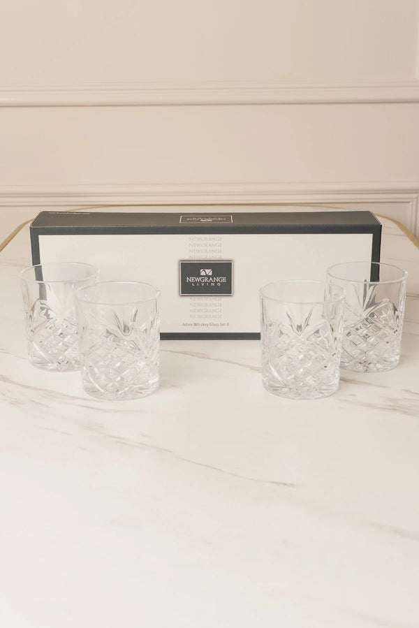 Carraig Donn Adare Whiskey Glass Set of 4