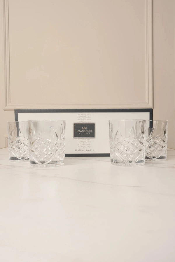 Carraig Donn Adare Whiskey Glass Set of 4
