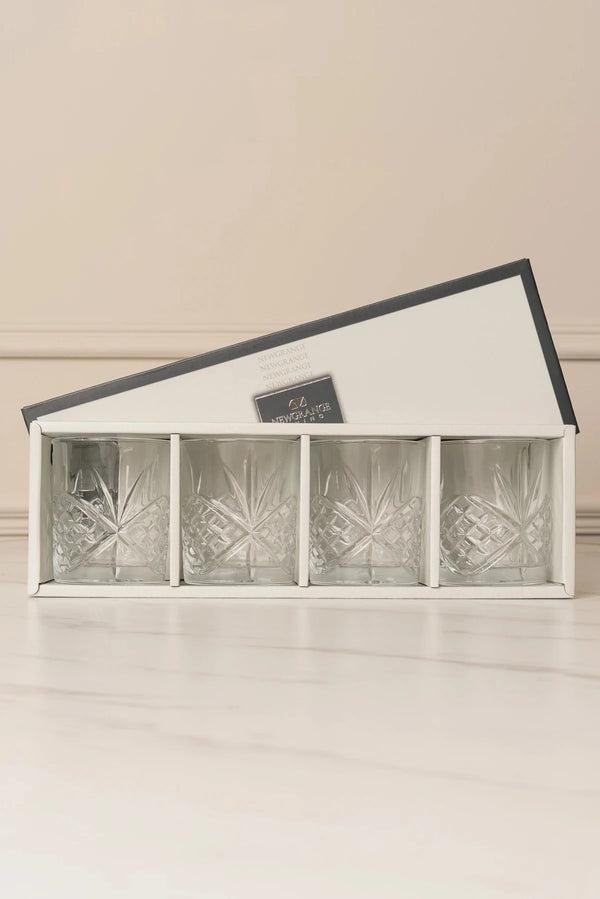 Carraig Donn Adare Whiskey Glass Set of 4