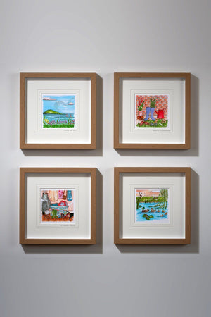 Carraig Donn Adventure Awaits Large Framed Art Print