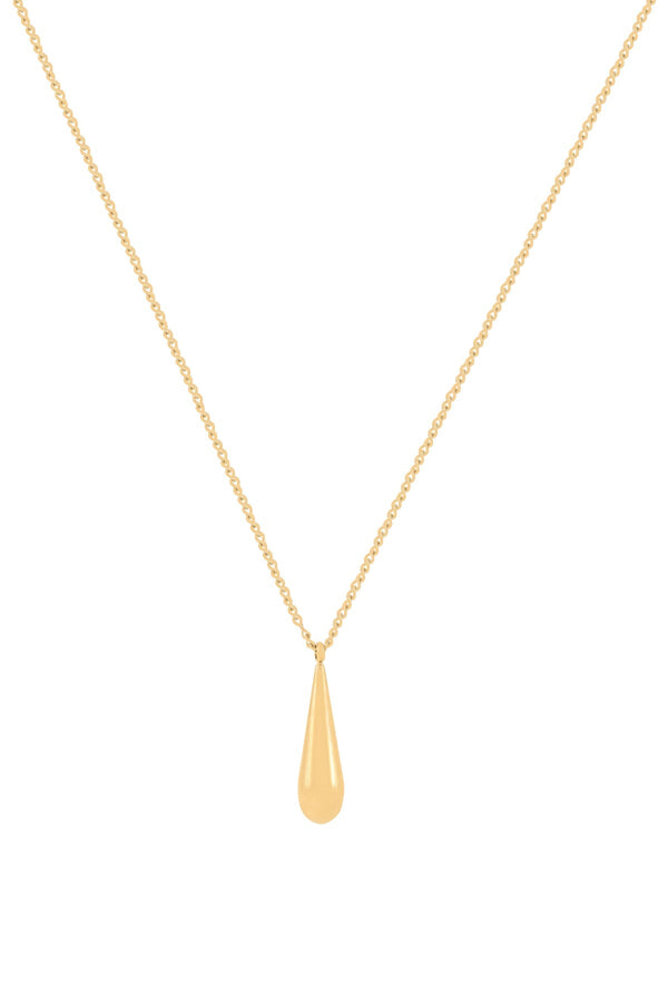 Carraig Donn Aliya Gold Teardrop Pendant