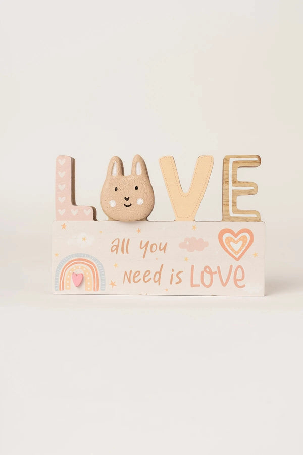 Carraig Donn "All You Need Is Love" Love Plaque
