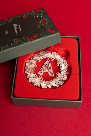 Carraig Donn Alphabet Wreath A