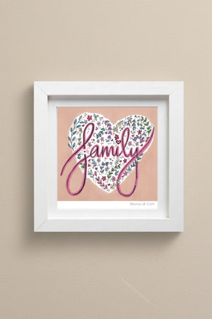 Carraig Donn Always & Ever Mini Framed Art Print