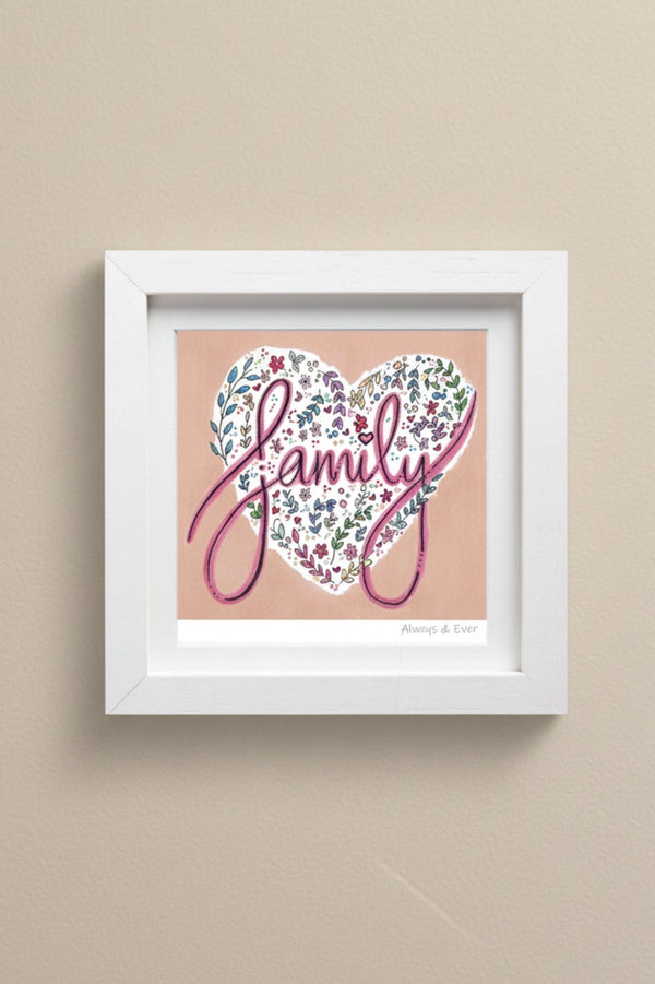 Carraig Donn Always & Ever Mini Framed Art Print