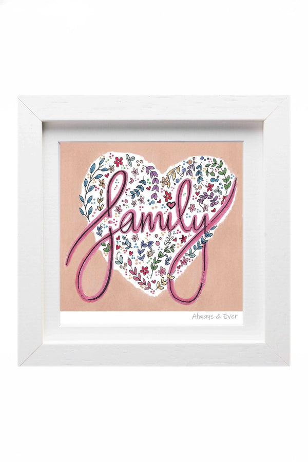 Carraig Donn Always & Ever Mini Framed Art Print
