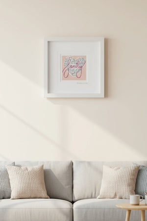 Carraig Donn Always & Ever Small Framed Art Print