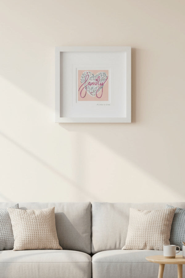 Carraig Donn Always & Ever Small Framed Art Print