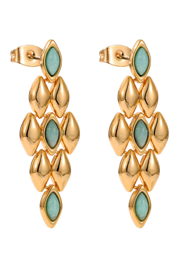 Carraig Donn Amazon Stone Earrings