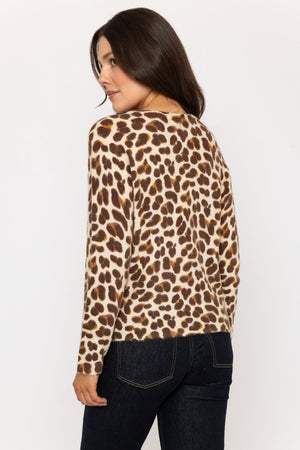 Carraig Donn Animal Print Crew Knit