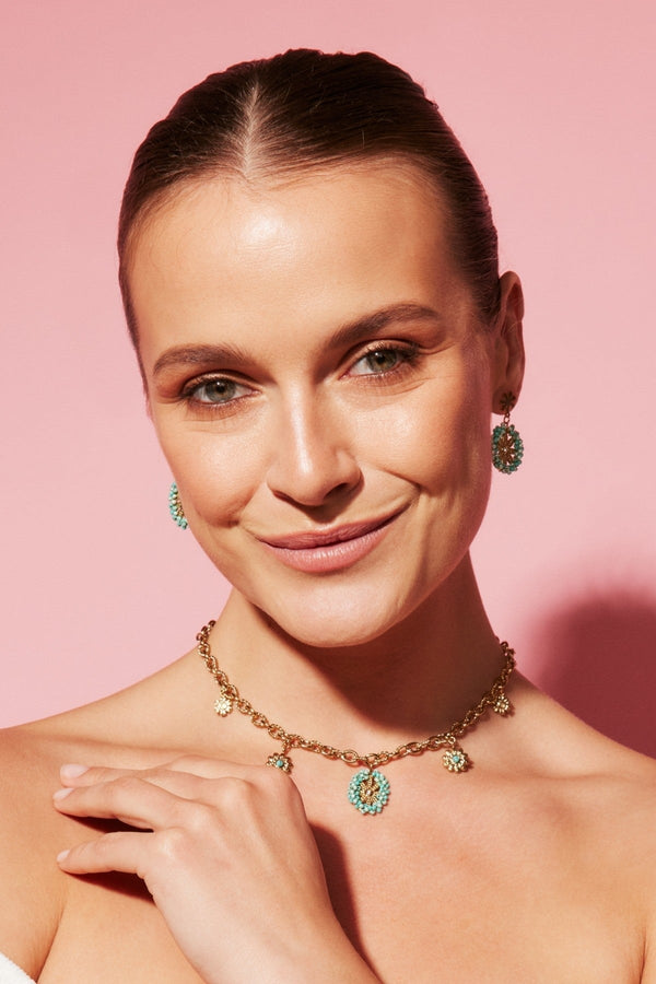 Carraig Donn Appoline Turquoise Necklace