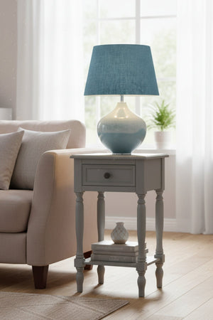 Carraig Donn Aqua Pearl Accent Table