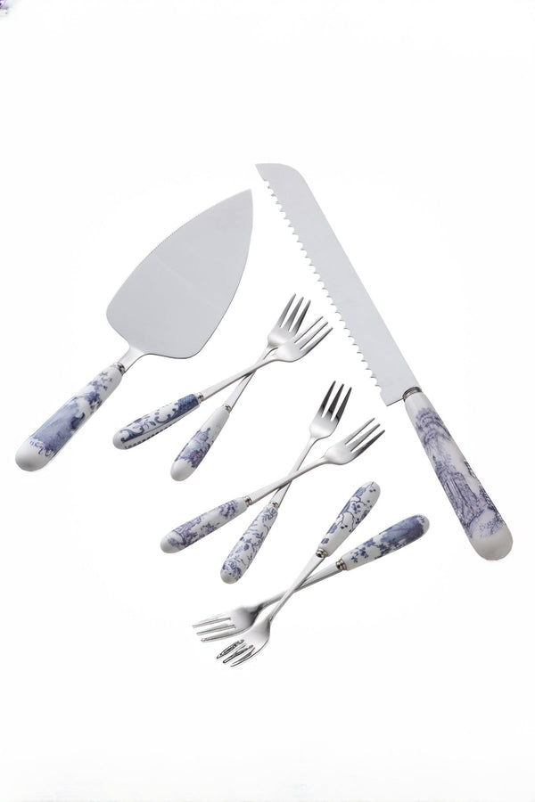 Carraig Donn Archive Blue Pastry Set