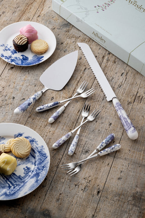 Archive Blue Pastry Set