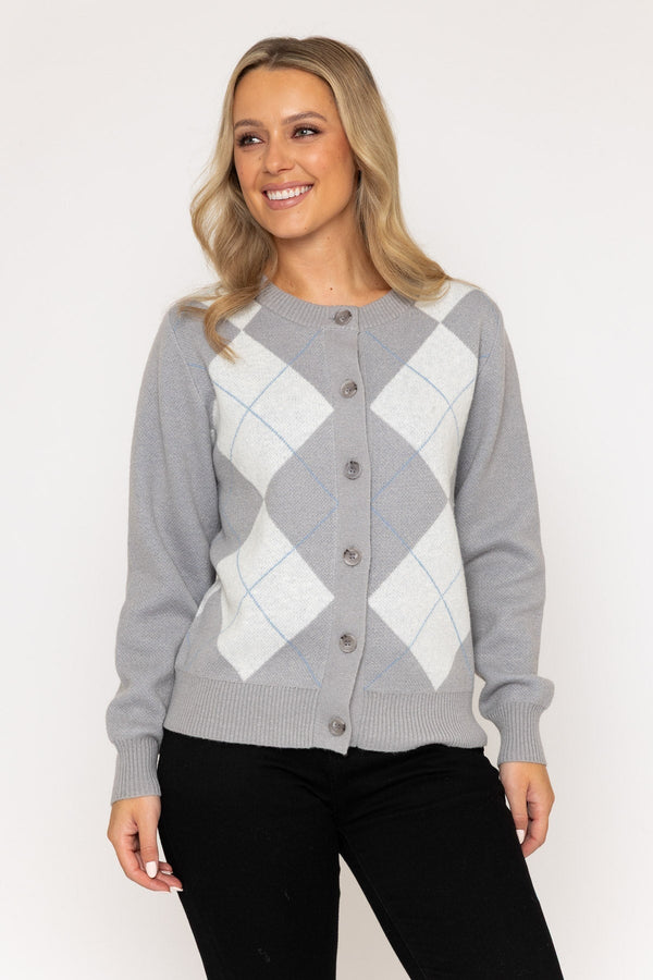 Carraig Donn Argyle Cardigan