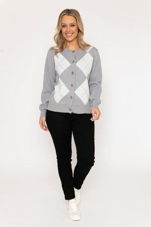 Carraig Donn Argyle Cardigan