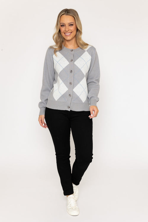 Carraig Donn Argyle Cardigan