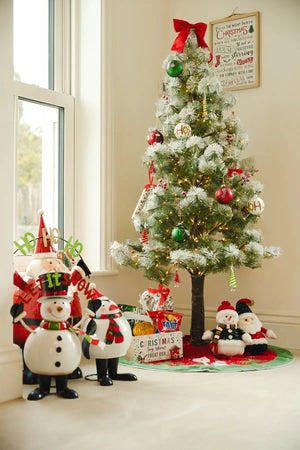 Carraig Donn Artificial Fir Christmas Tree With LED Lights 160cm