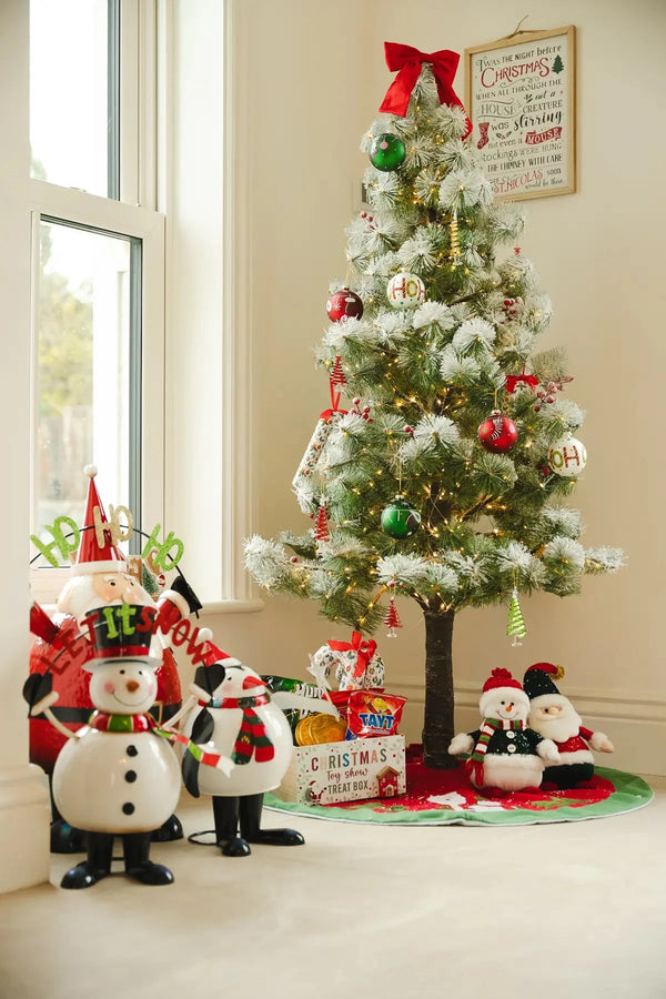 Carraig Donn Artificial Fir Christmas Tree With LED Lights 160cm