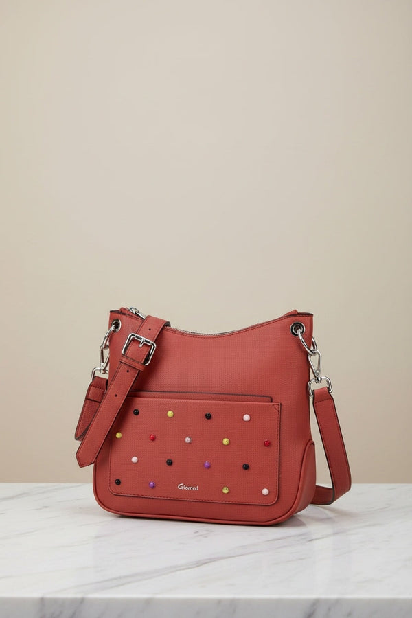 Carraig Donn Atlantis Red Crossbody Bag