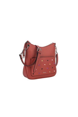 Carraig Donn Atlantis Red Crossbody Bag