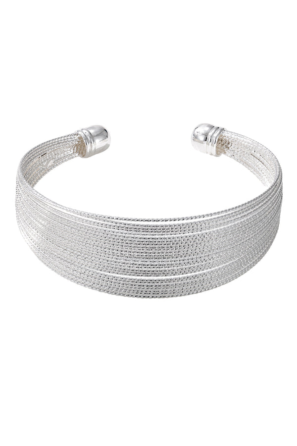 Carraig Donn Aurore Silver Bangle