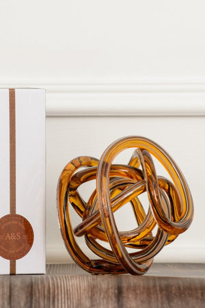 Carraig Donn Austin Glass Knot Decor