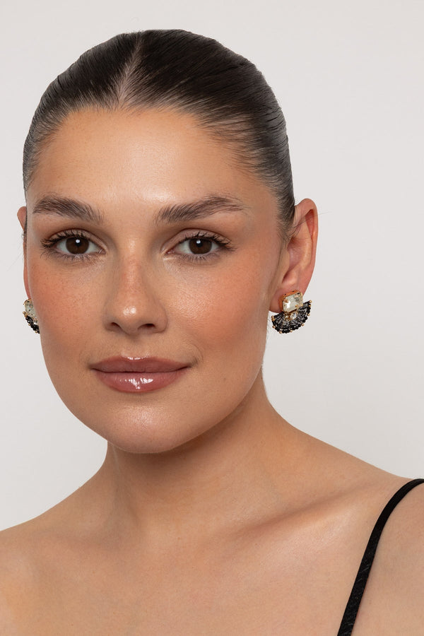 Carraig Donn Avah Black Earrings