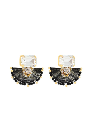 Carraig Donn Avah Black Earrings