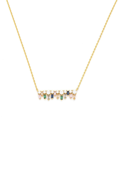 Aylin Gold Bar Necklace