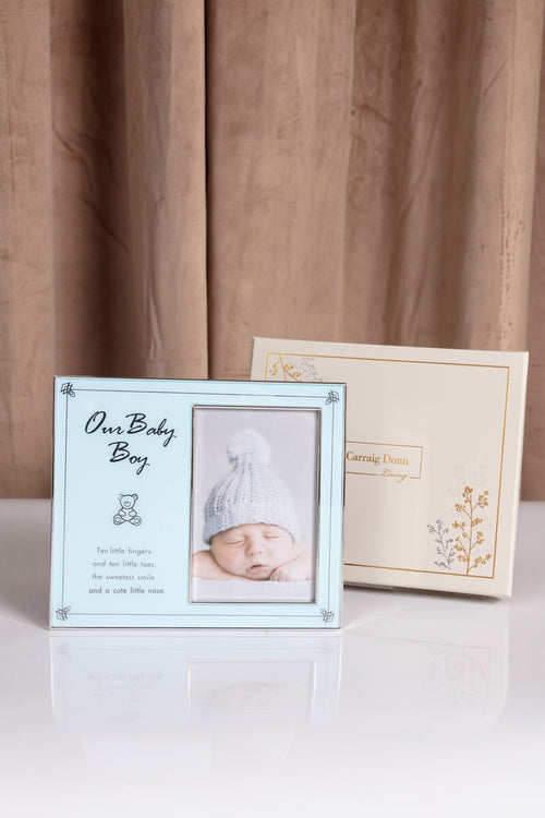 Baby Boy Silver Frame 4x6