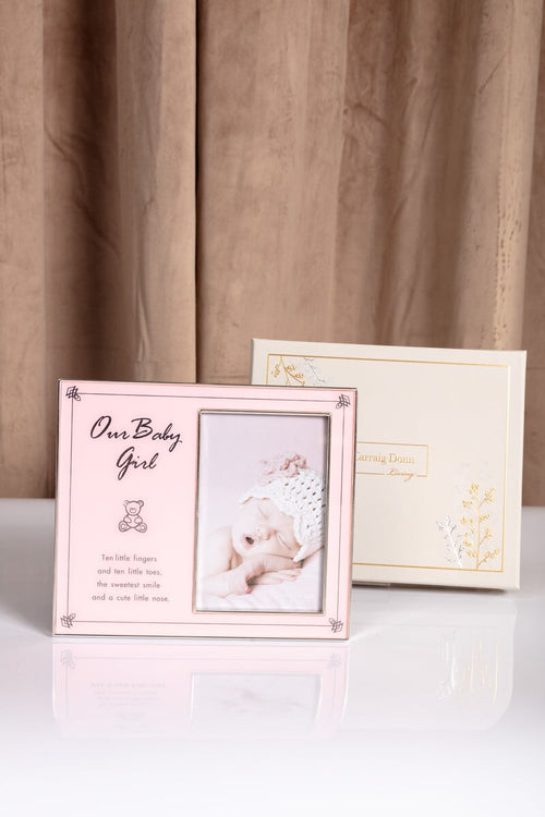 Baby Girl Silver Frame 4x6