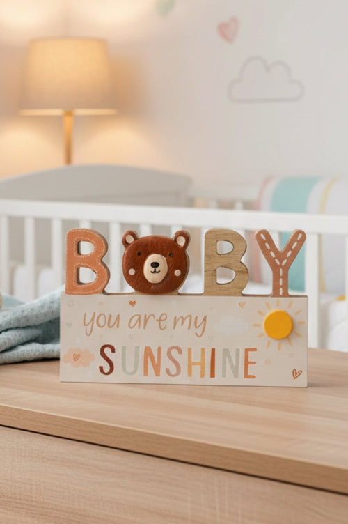 "Baby You Are My Sunshine" Plaque