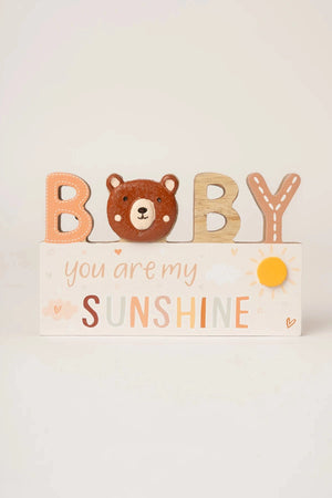 Carraig Donn "Baby You Are My Sunshine" Plaque