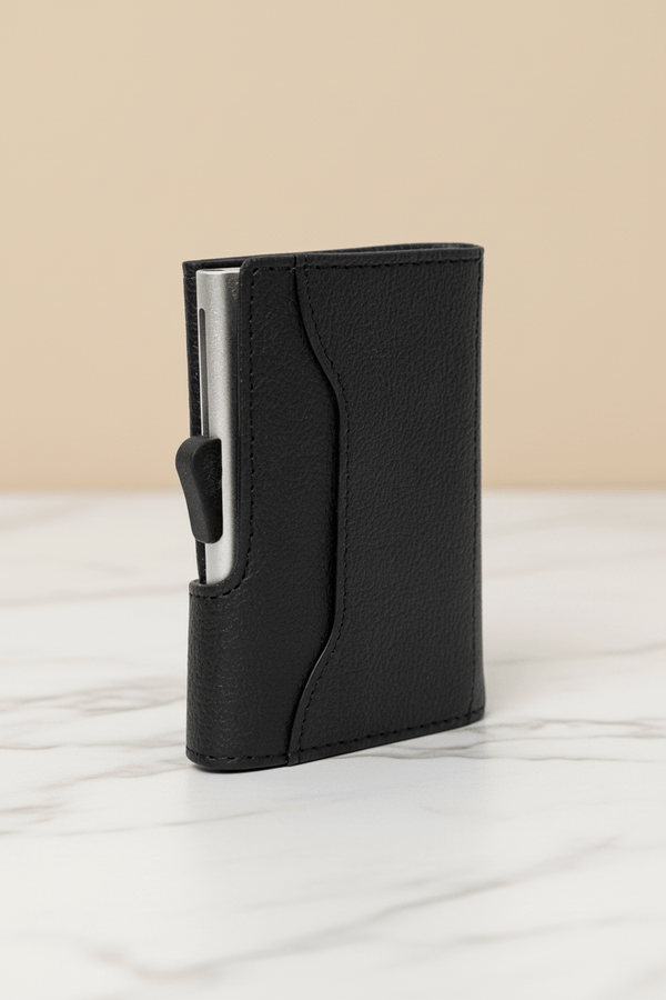 Carraig Donn Bank Cards Protector Wallet in Black