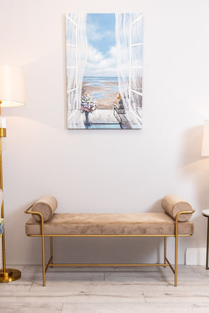 Carraig Donn Beach Scene Canvas Wall Art