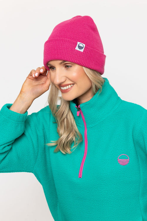 Carraig Donn Beanie Hat (hot pink)