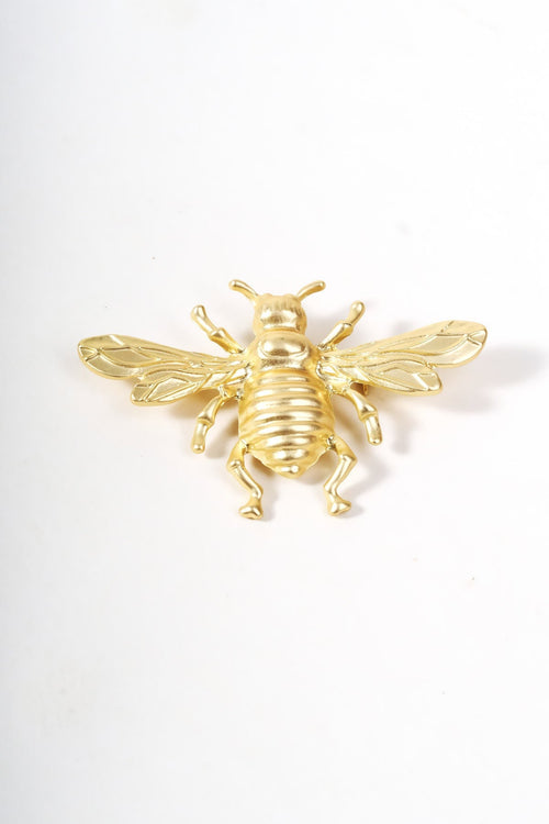 Bee Gold Brooch